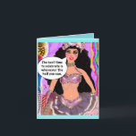 Grußkarte Feiertagskarte<br><div class="desc">Badgirlart</div>