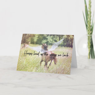 Grußkarte FLYING Dankeskarte