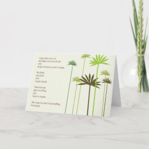 Grußkarte für besondere Linsen Karte