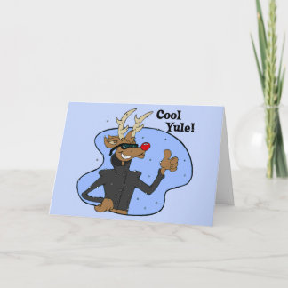 Grußkarte für cooles Weihnachten