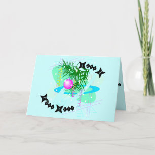 Grußkarte für cooles Weihnachten