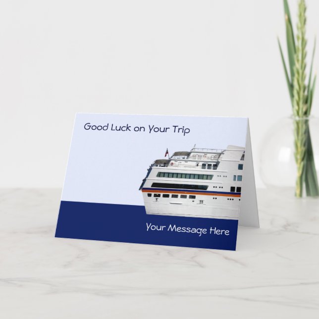 Grußkarte für das bedeckte Kreuzschiff Karte (Vorderseite)