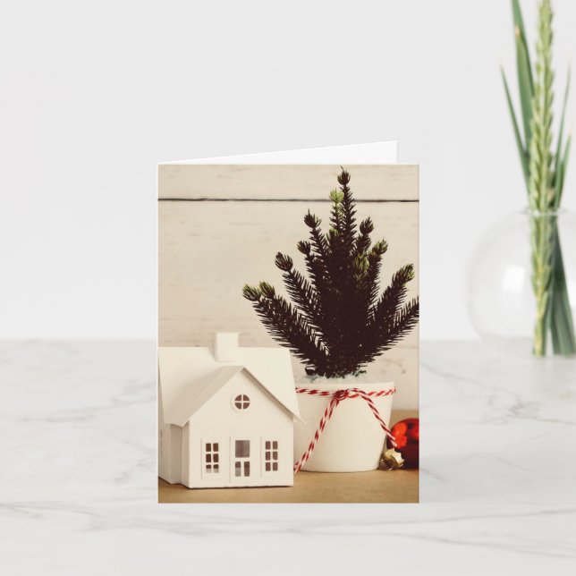 Grußkarte für das Ferienhaus Dankeskarte (Vorderseite)