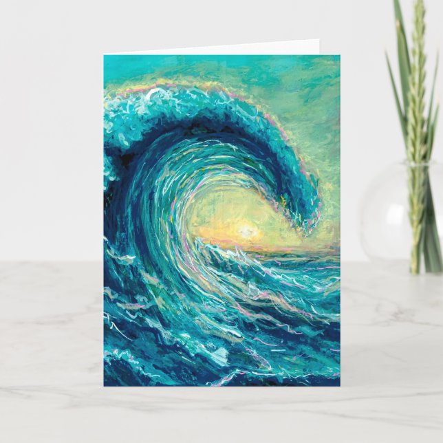 Grußkarte für das goldene Wappen Karte (Vorderseite)