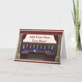 Grußkarte für die Hand Karte