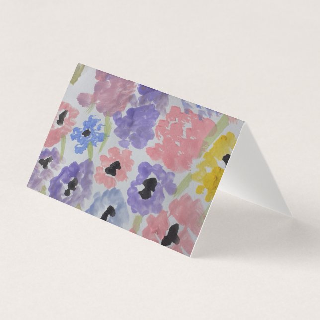 Grußkarte für die SommerWildblumen (Vorderseite)