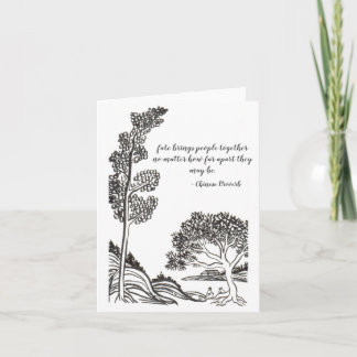 Grußkarte für die Wohltätigkeit Karte