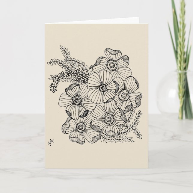 Grußkarte für die Wohltätigkeit Karte (Vorderseite)