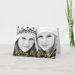 Grußkarte für einen guten und hellen Urlaub Feiertagskarte