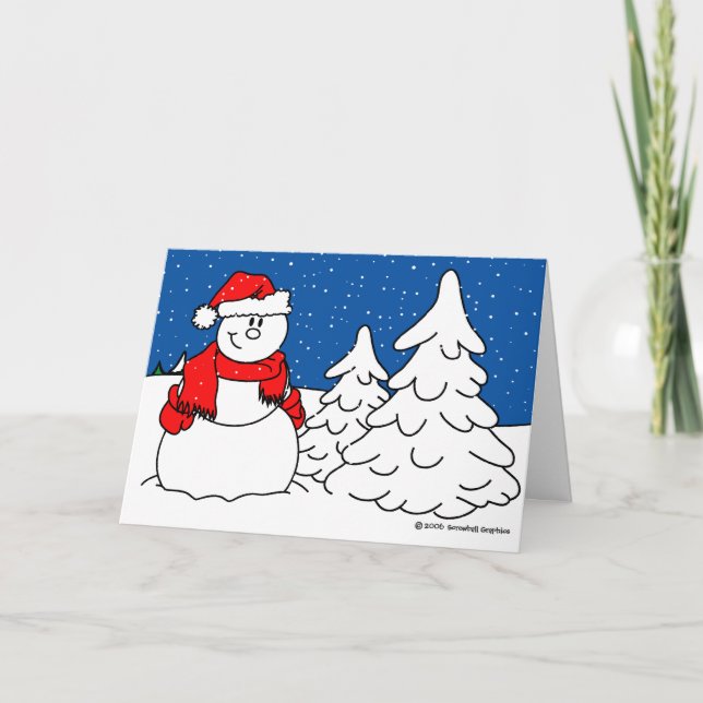 Grußkarte für einen guten Urlaub Feiertagskarte (Vorderseite)