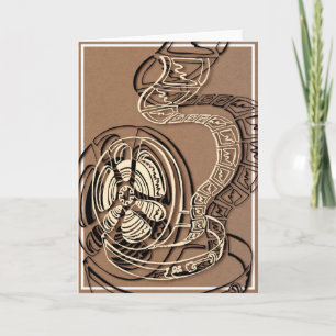 Grußkarte für Filmrolle (unbedruckte Innenseite) Karte