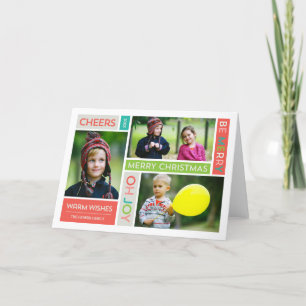 Grußkarte für Foto und Freizeit Feiertagskarte
