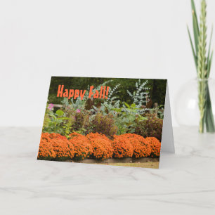 Grußkarte für Herbst Karte