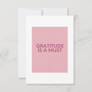 Grußkarte für jeden Anlass  Dankeskarte