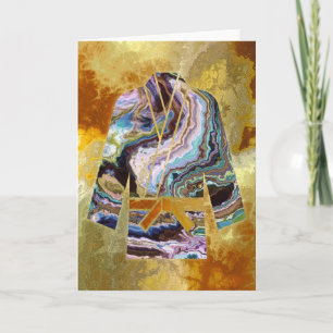 Grußkarte für Kampfkunst - Karate Judo Keikogi Karte