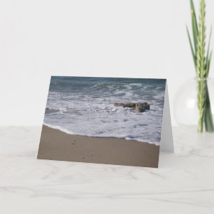 Grußkarte für Meer und Strand Karte