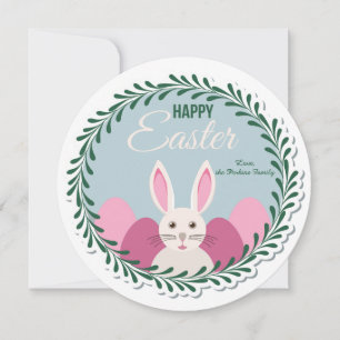 Grußkarte für Ostern Feiertagskarte