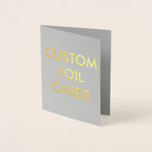 Grußkarte für Personalisiertes Gold Fohlen