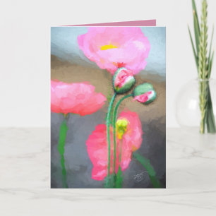 Grußkarte für Pink-Pops Karte