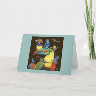 Grußkarte für Reisende aus aller Welt Karte