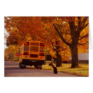 Grußkarte für Schultage