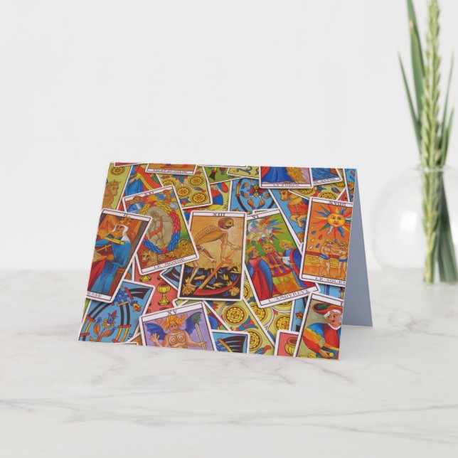 Grußkarte für Tarots Karte (Vorderseite)