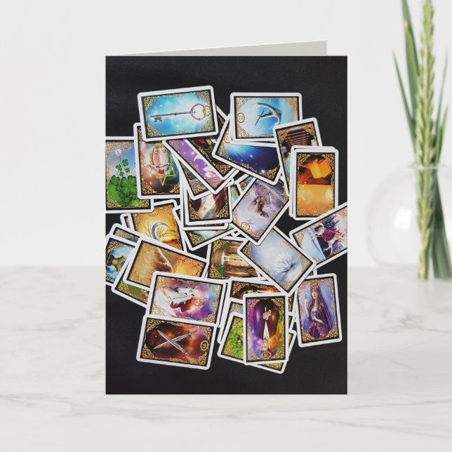 Grußkarte für Tarots Karte (Vorderseite)