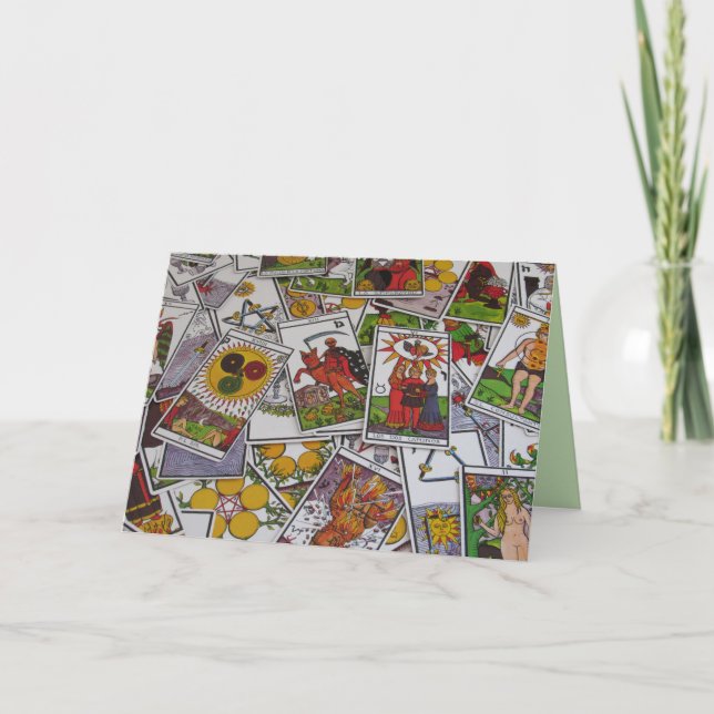 Grußkarte für Tarots Karte (Vorderseite)