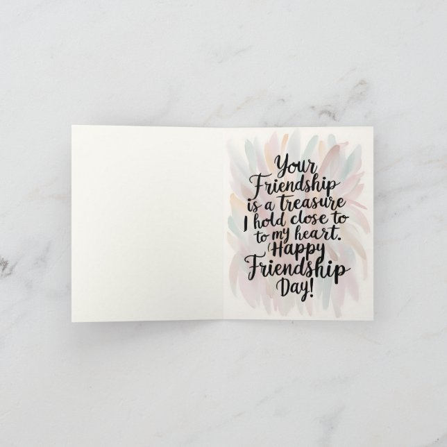 Grußkarte für Wasserfarben Hand Karte (Innenseite)