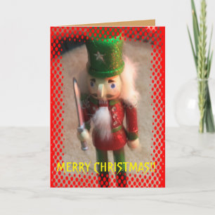 Grußkarte für Weihnachtssoldaten Feiertagskarte