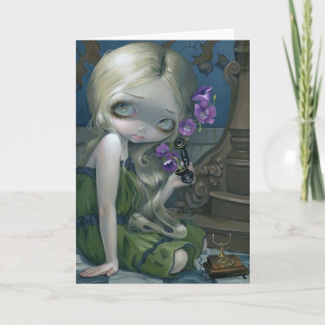 Grußkarte "Geranien" Karte (Vorderseite)