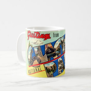 Grußkarte Glacier Park Kaffeetasse