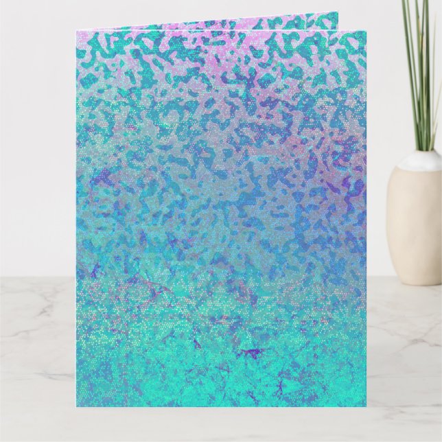 Grußkarte Glitzer Star Dust Karte (Vorderseite)