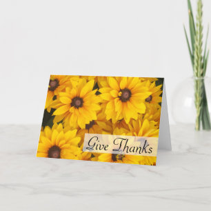 Grußkarte - Gloriosa Daisies Feiertagskarte