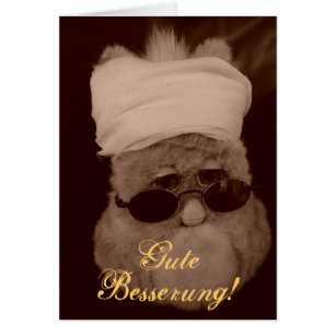 Grusskarte "Gute Besserung!"