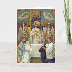 Grußkarte: Halt in Awe (Zitat & Begrüßung) Karte