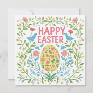 Grußkarte "Happy Oaster" Einladung