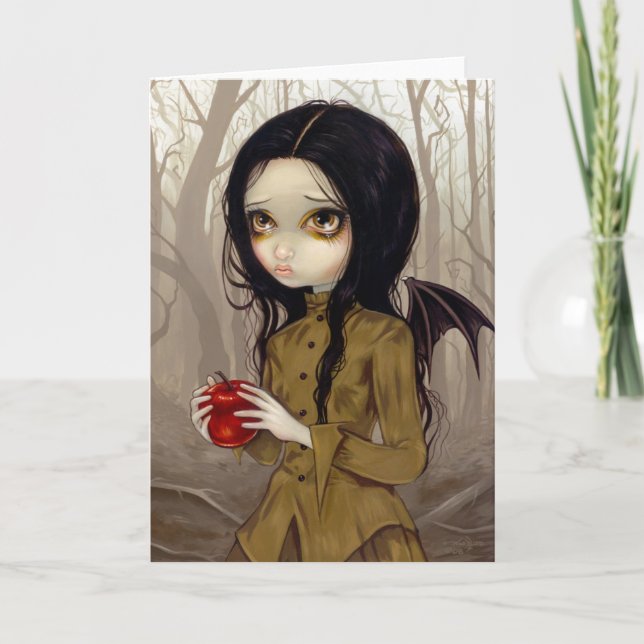 Grußkarte "Herbst ist meine letzte Chance" Karte (Vorderseite)