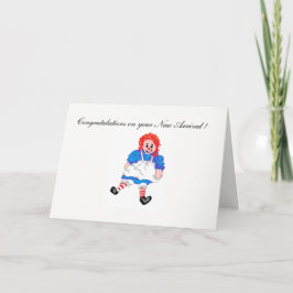 Grußkarte Herzlichen Glückwunsch zu Ihrem Baby Gir Karte