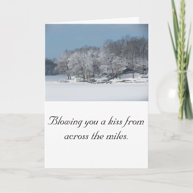 Grußkarte Karte (Vorderseite)