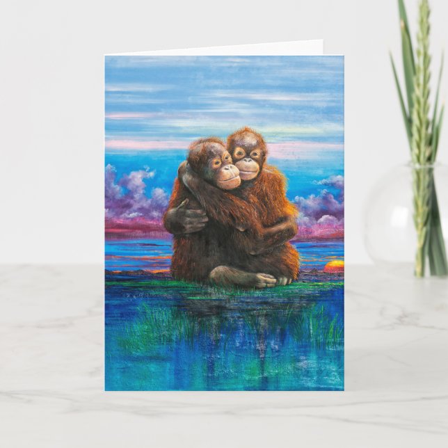 Grußkarte Karte (Vorderseite)