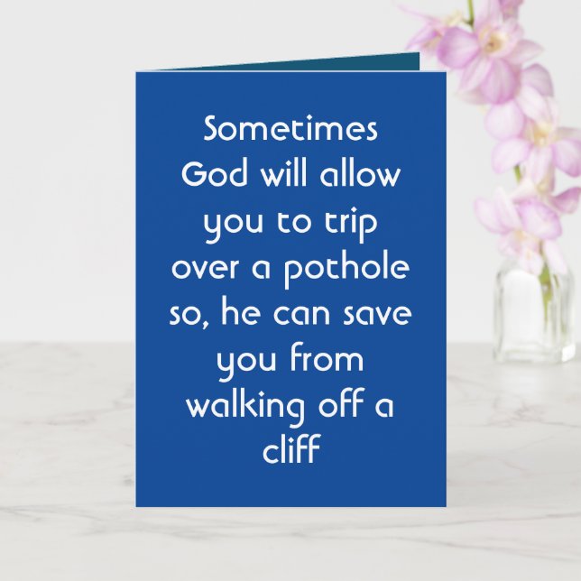 Grußkarte Karte (Orchidee)