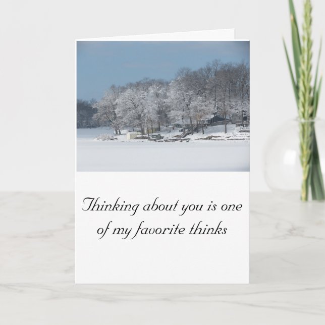 Grußkarte Karte (Vorderseite)