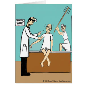 Grußkarte "Kleiner Stick"