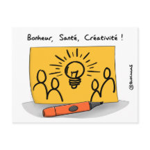 Grußkarte "Kreativität"