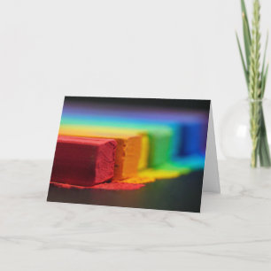 Grußkarte - LGBT Kreide Feiertagskarte