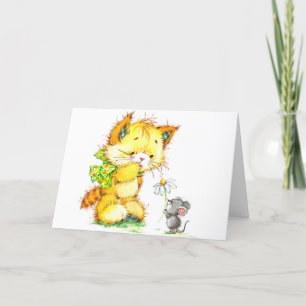 Grußkarte - Liebe, Freundschaft, Familie Dankeskarte