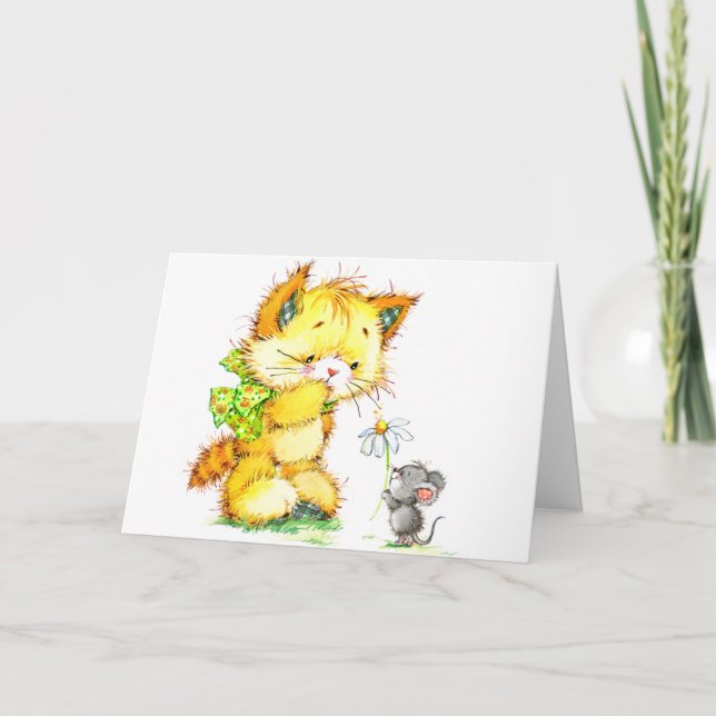 Grußkarte - Liebe, Freundschaft, Familie Dankeskarte (Vorderseite)