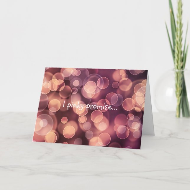 Grußkarte, Liebe Karte (Vorderseite)