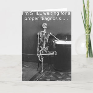 Grußkarte MENIERES DIAGNOSE Karte